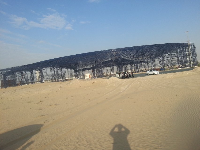 淮南大型場館網架工程