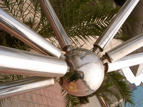 陜西不銹鋼螺栓球網架