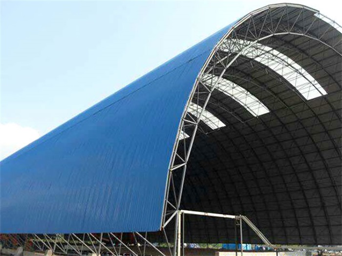 日照國(guó)電安慶電廠(chǎng)干煤棚網(wǎng)架